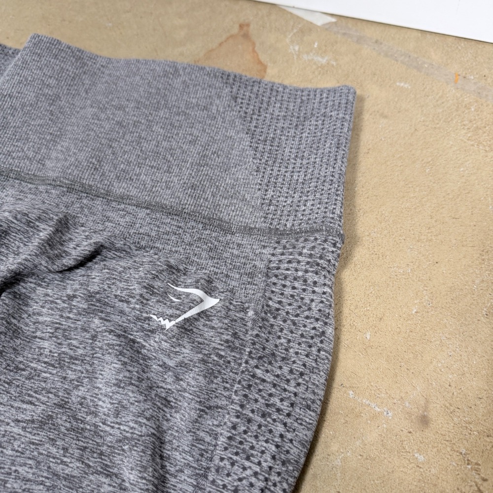 Gymshark Adapt Fleck Seamless Leggings Grey Women's‎ Medium Workout Athleisure - Picture 2 of 7